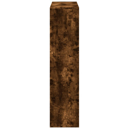 Libreria Rovere Fumo 100x33x135 cm in Legno Multistrato | homemem39