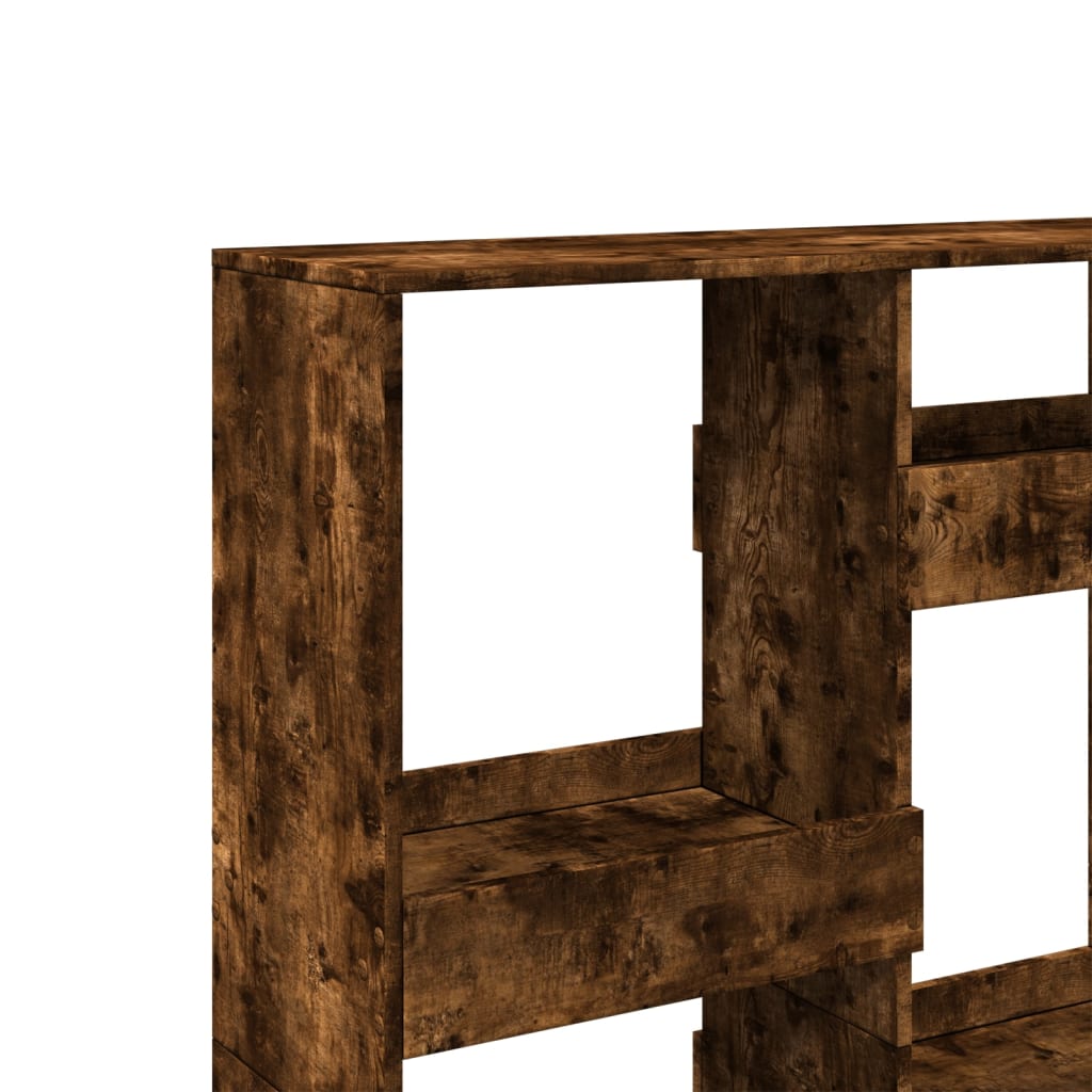 Libreria Rovere Fumo 100x33x135 cm in Legno Multistrato | homemem39