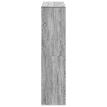 Libreria Grigio Sonoma 100x33x135 cm in Legno Multistrato | homemem39