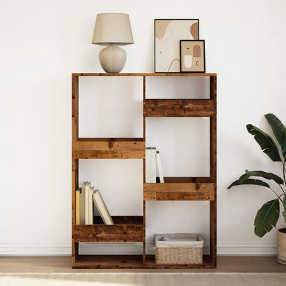 Libreria Legno Antico 100x33x135 cm in Legno Multistrato | homemem39