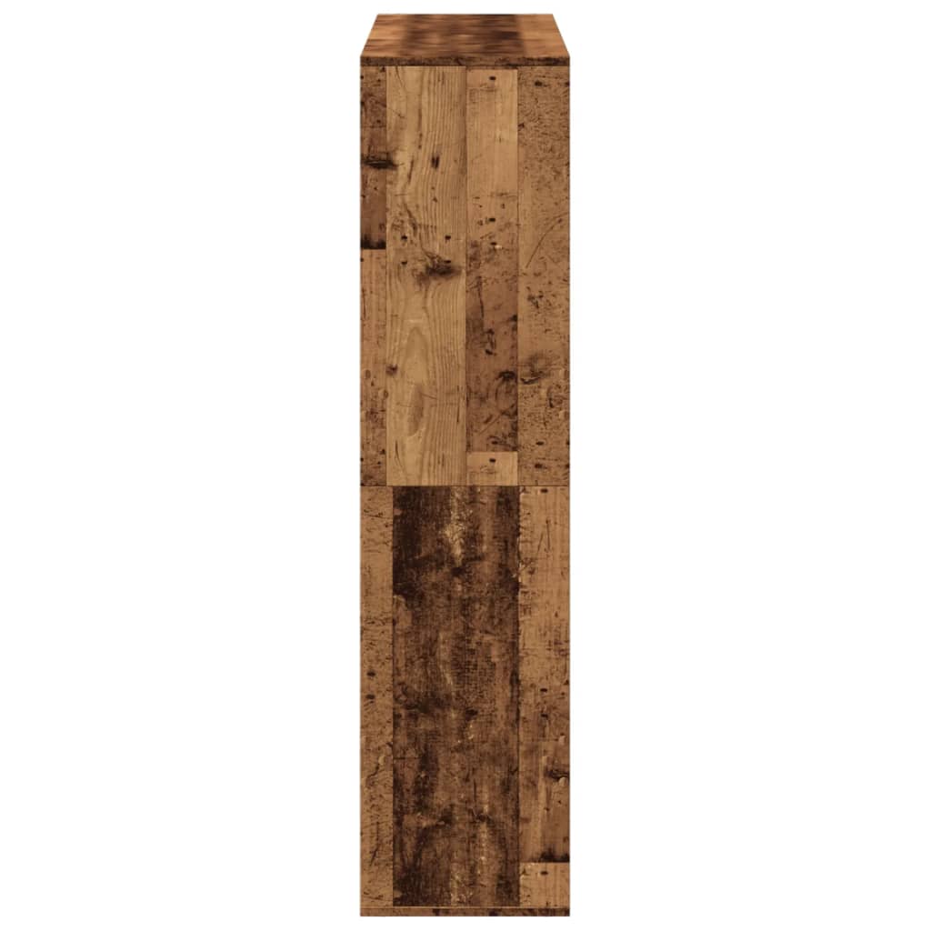 Libreria Legno Antico 100x33x135 cm in Legno Multistrato | homemem39
