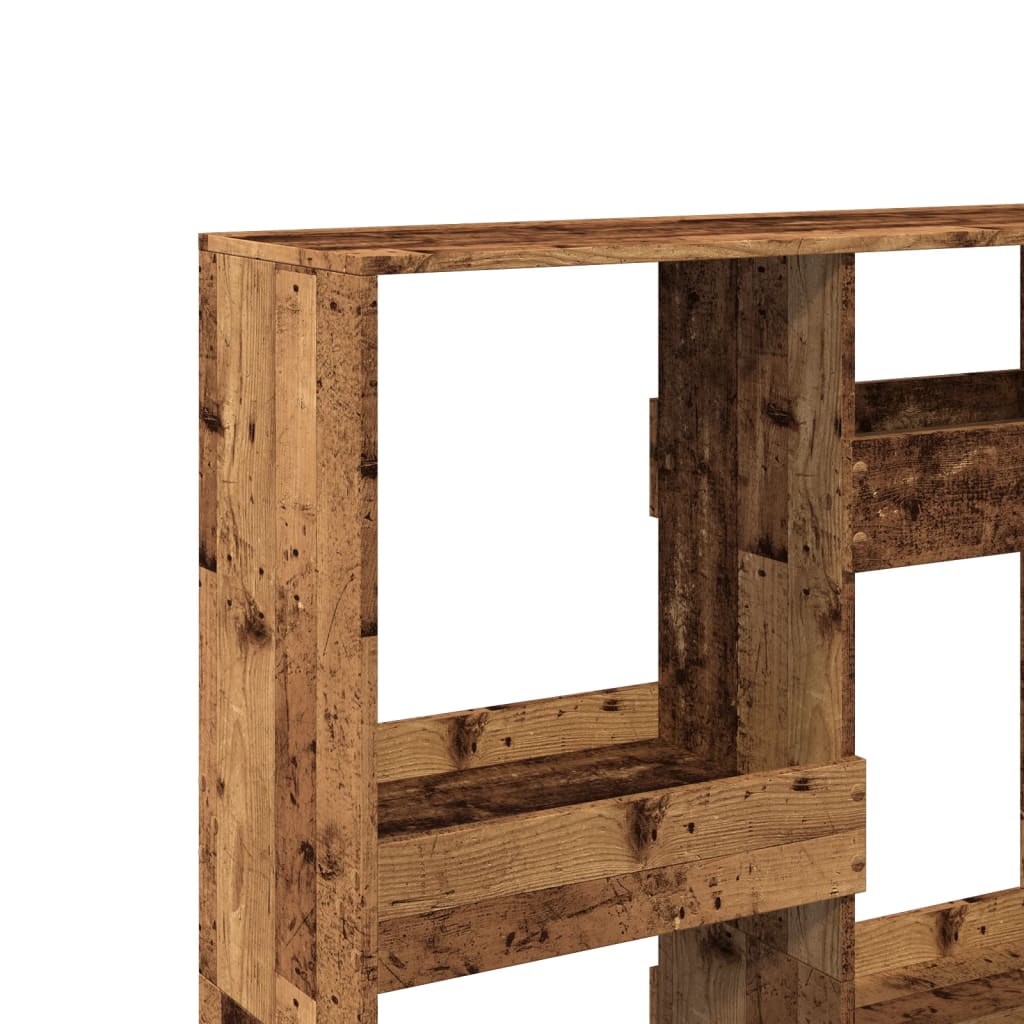 Libreria Legno Antico 100x33x135 cm in Legno Multistrato | homemem39