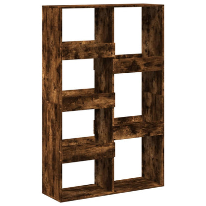 Libreria Rovere Fumo 100x33x155,5 cm in Legno Multistrato | homemem39