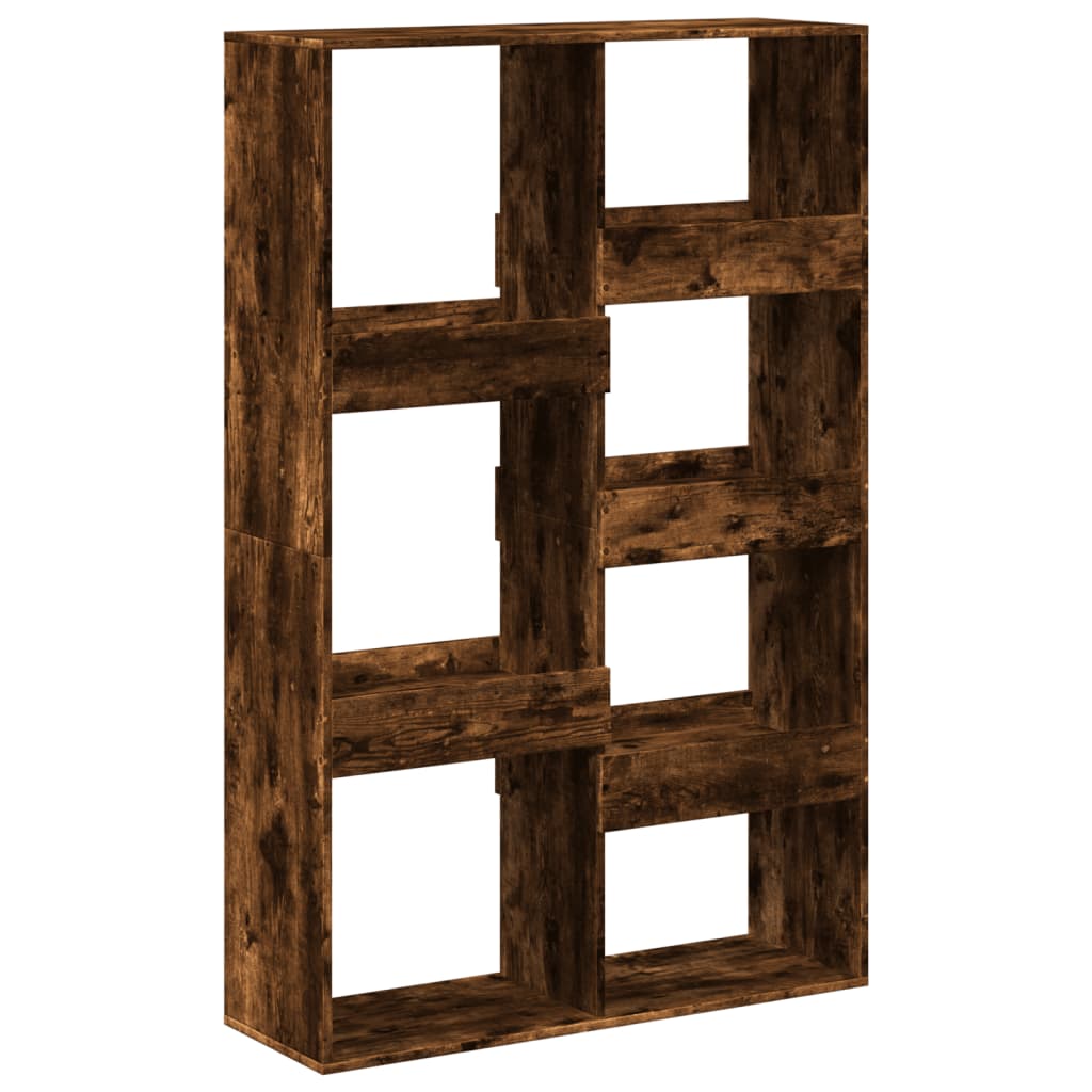 Libreria Rovere Fumo 100x33x155,5 cm in Legno Multistrato | homemem39