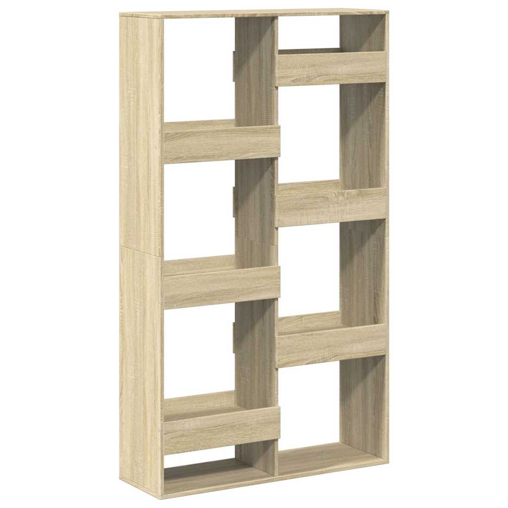 Libreria Rovere Sonoma 100x33x175 cm in Legno Multistrato | homemem39