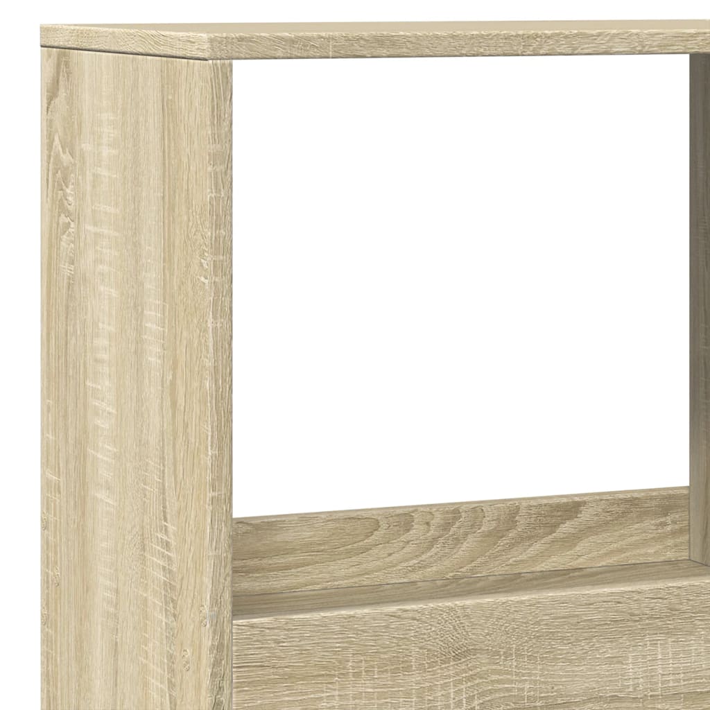 Libreria Rovere Sonoma 100x33x175 cm in Legno Multistrato | homemem39