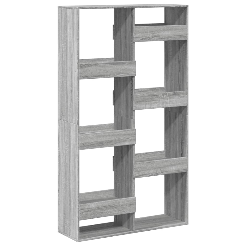 Libreria Grigio Sonoma 100x33x175 cm in Legno Multistrato | homemem39