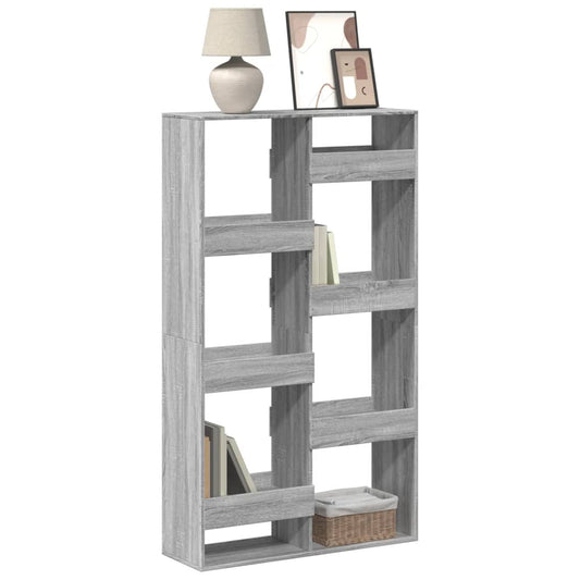 Libreria Grigio Sonoma 100x33x175 cm in Legno Multistrato | homemem39