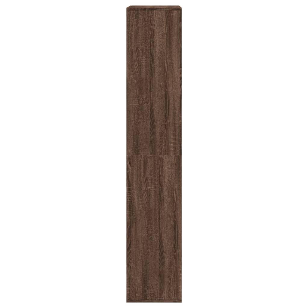 Libreria Rovere Marrone 100x33x175 cm in Legno Multistrato | homemem39