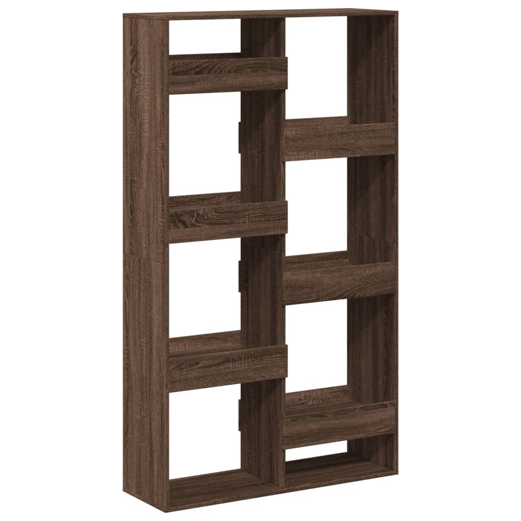 Libreria Rovere Marrone 100x33x175 cm in Legno Multistrato | homemem39
