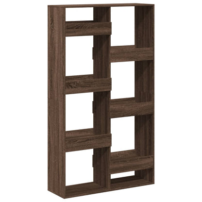 Libreria Rovere Marrone 100x33x175 cm in Legno Multistrato | homemem39