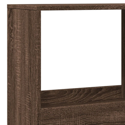 Libreria Rovere Marrone 100x33x175 cm in Legno Multistrato | homemem39
