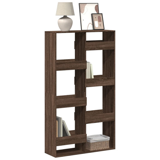 Libreria Rovere Marrone 100x33x175 cm in Legno Multistrato | homemem39