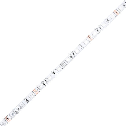 Scrivania con LED Rovere Artigianale 200x55x91 cm in Truciolato - homemem39