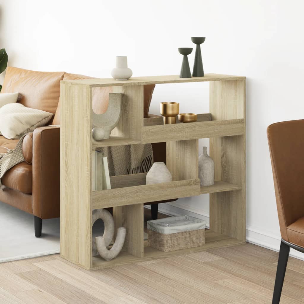 Libreria Rovere Sonoma 100x33x94,5 cm in Truciolato | homemem39