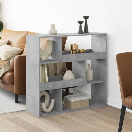 Libreria Grigio Cemento 100x33x94,5 cm in Truciolato | homemem39