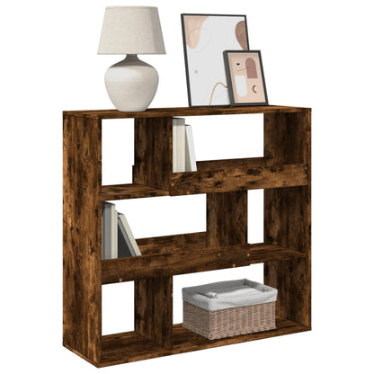 Libreria Rovere Fumo 100x33x94,5 cm in Truciolato | homemem39