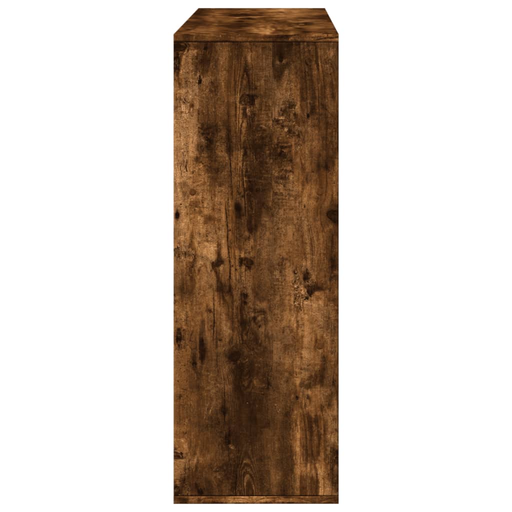Libreria Rovere Fumo 100x33x94,5 cm in Truciolato | homemem39