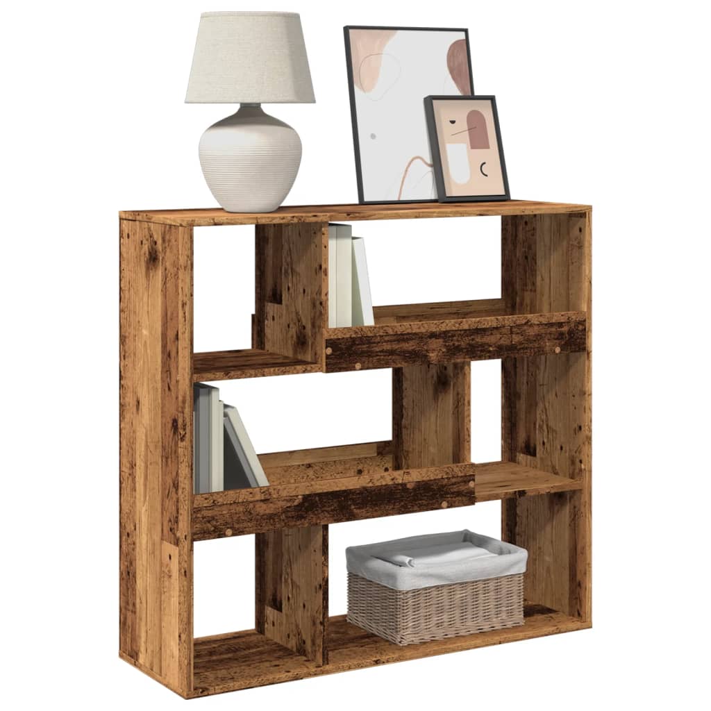 Divisorio Legno Antico 100x33x94,5 cm in Truciolato | homemem39