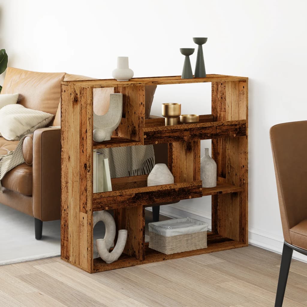 Divisorio Legno Antico 100x33x94,5 cm in Truciolato | homemem39