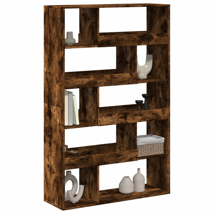 Libreria Rovere Fumo 100x33x156,5 cm in Truciolato | homemem39