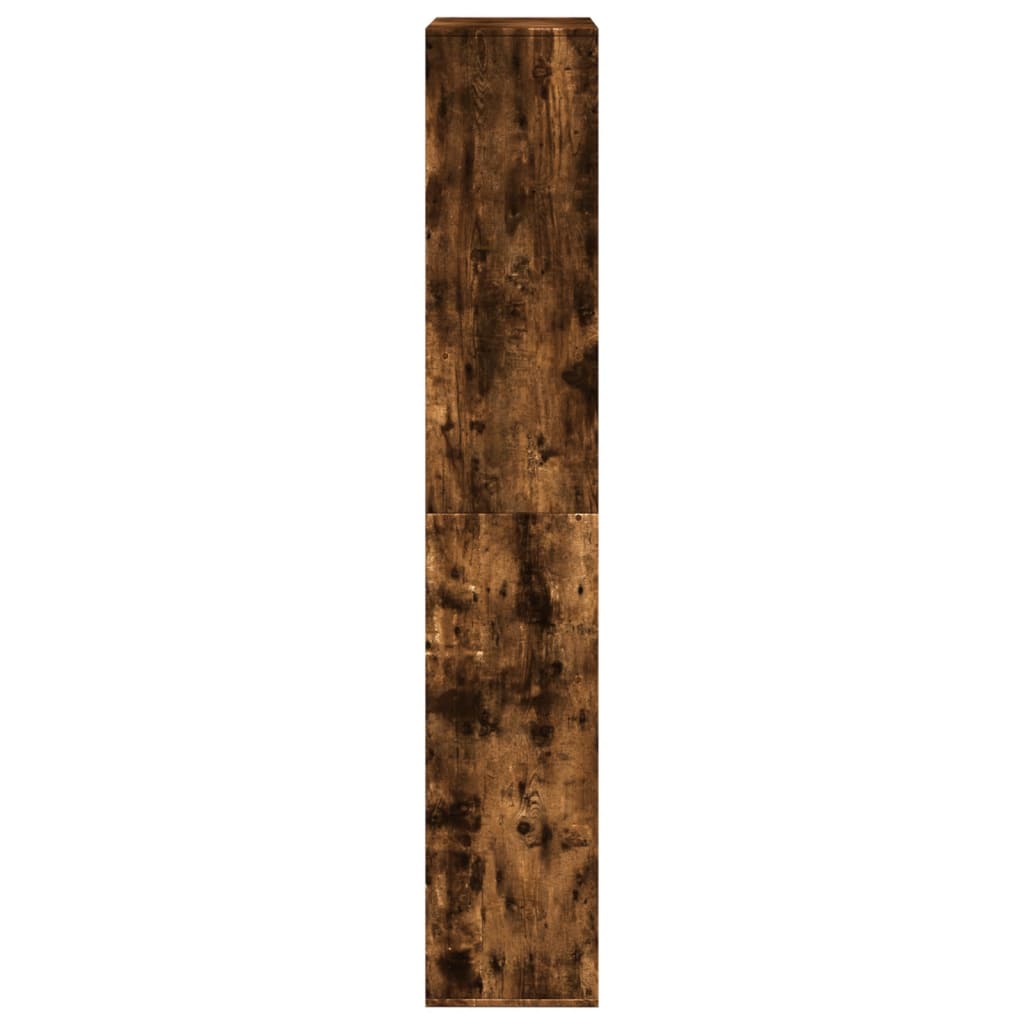 Libreria Rovere Fumo 100x33x187,5 cm in Truciolato | homemem39