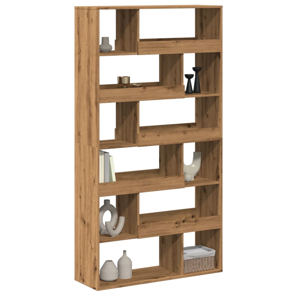 Libreria Rovere Artigianale 100x33x187,5 cm in Truciolato