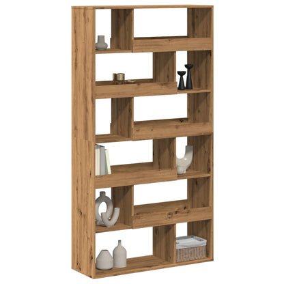 Libreria Rovere Artigianale 100x33x187,5 cm in Truciolato