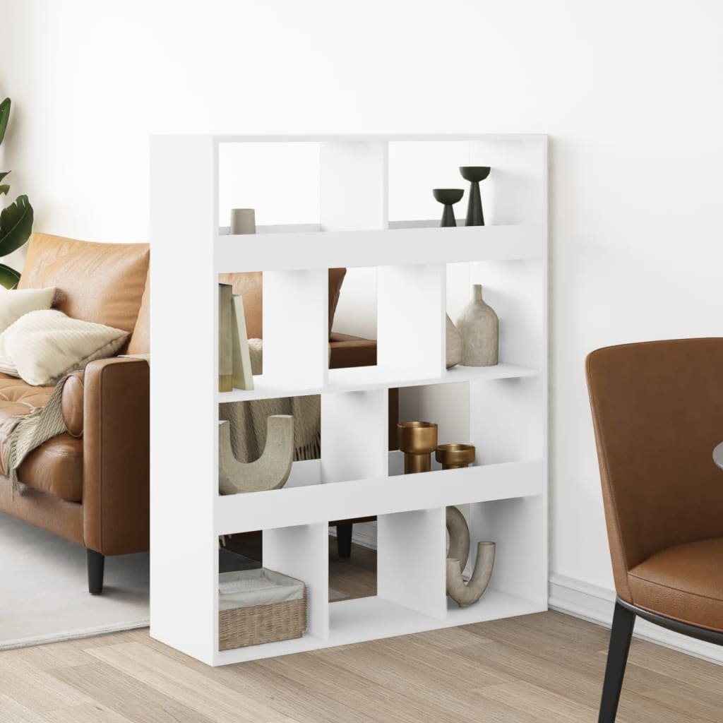 Divisorio Stanza Bianco 100x33x125,5 cm in Truciolato | homemem39