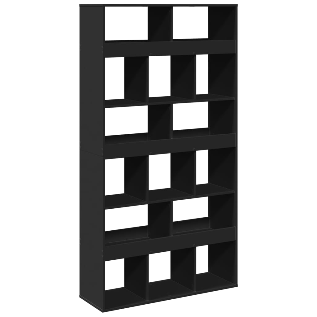 Divisorio Stanza Nero 100x33x187,5 cm in Truciolato | homemem39