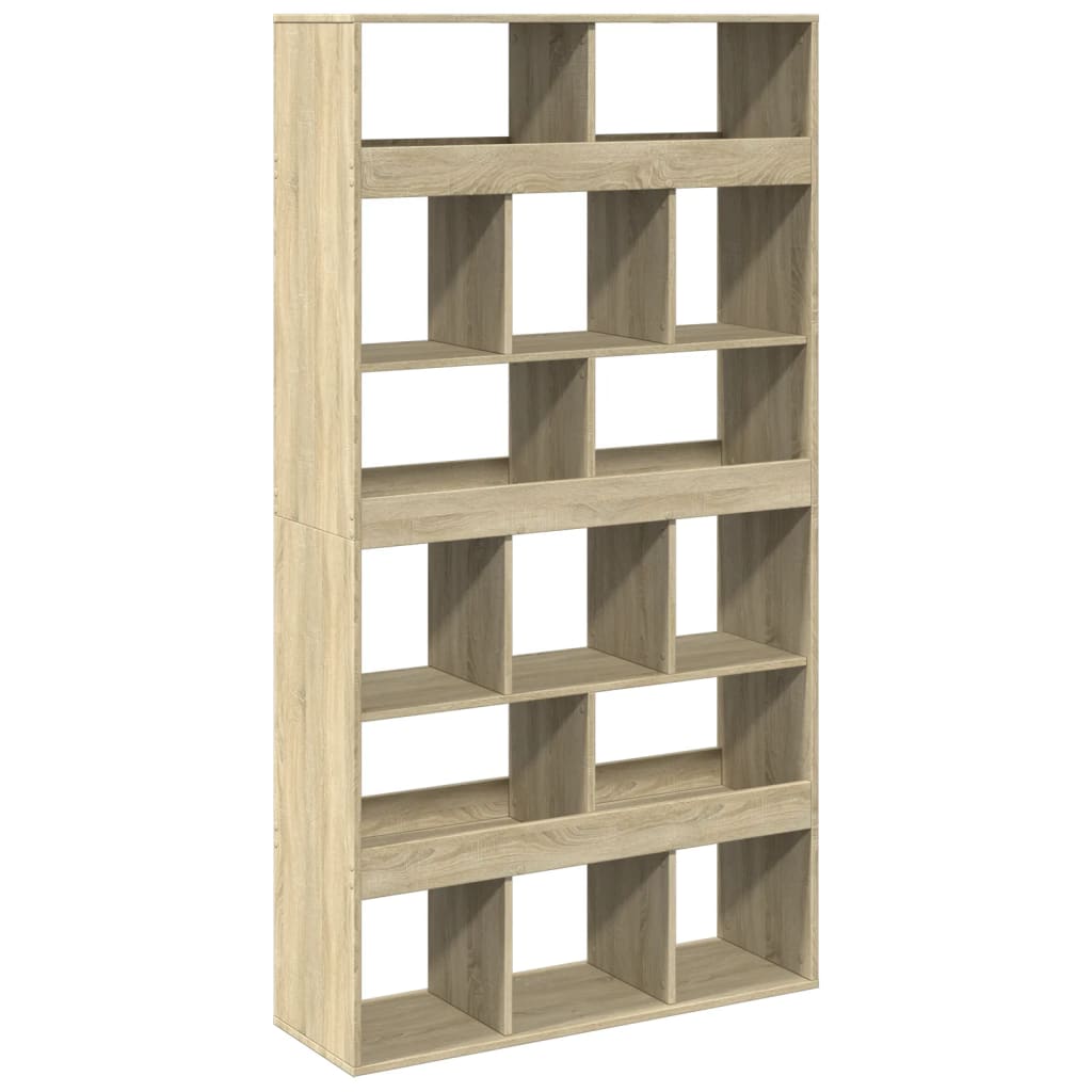 Libreria Rovere Sonoma 100x33x187,5 cm in Truciolato | homemem39