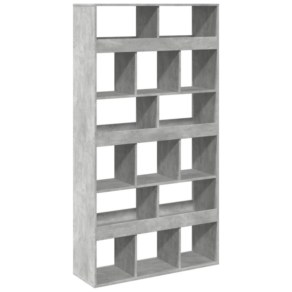 Libreria Grigio Cemento 100x33x187,5 cm in Truciolato | homemem39