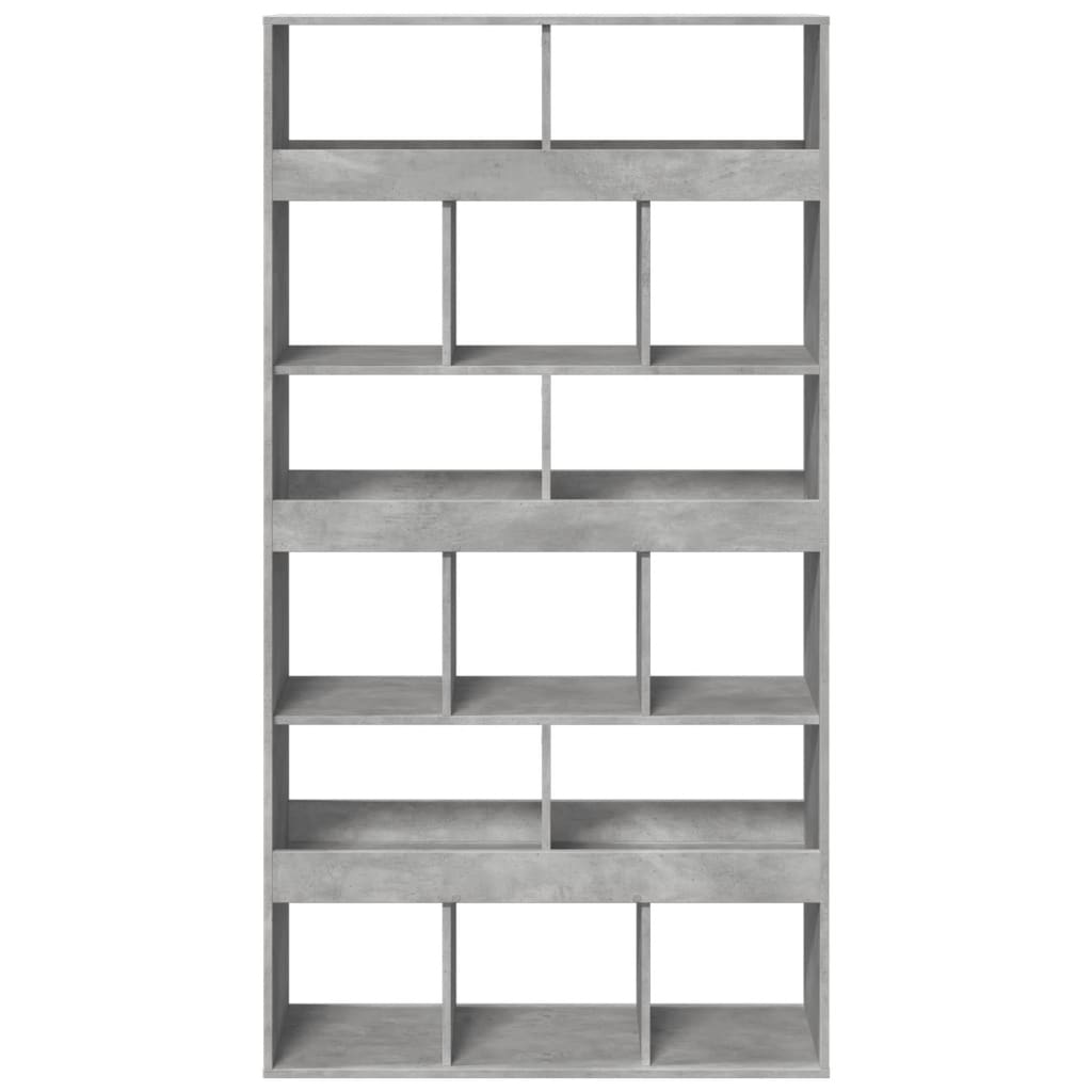 Libreria Grigio Cemento 100x33x187,5 cm in Truciolato | homemem39