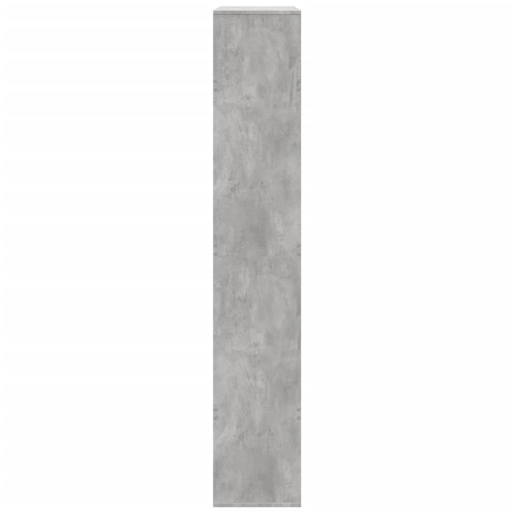 Libreria Grigio Cemento 100x33x187,5 cm in Truciolato | homemem39