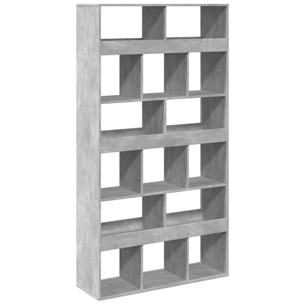 Libreria Grigio Cemento 100x33x187,5 cm in Truciolato | homemem39
