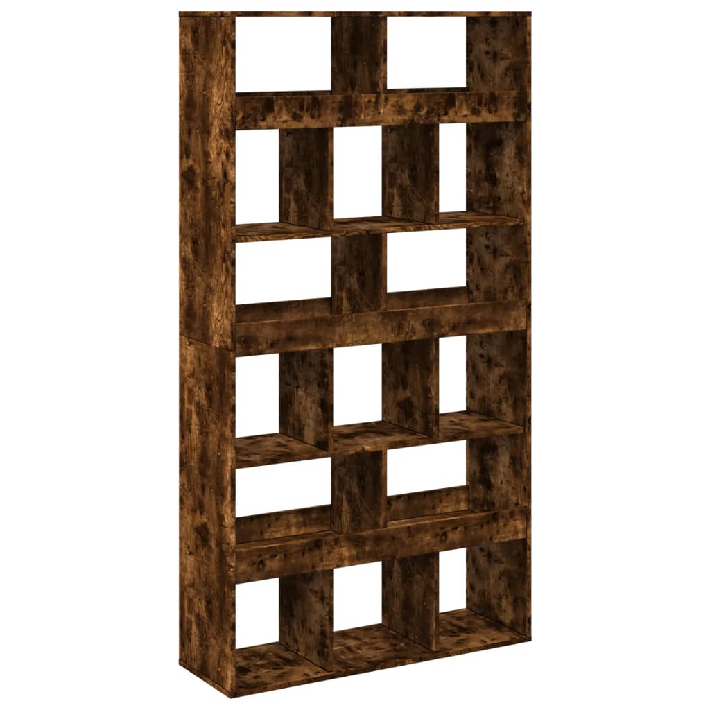 Libreria Rovere Fumo 100x33x187,5 cm in Truciolato | homemem39