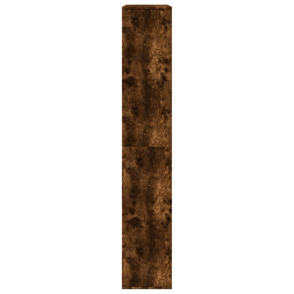 Libreria Rovere Fumo 100x33x187,5 cm in Truciolato | homemem39