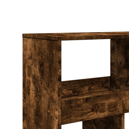 Libreria Rovere Fumo 100x33x187,5 cm in Truciolato | homemem39