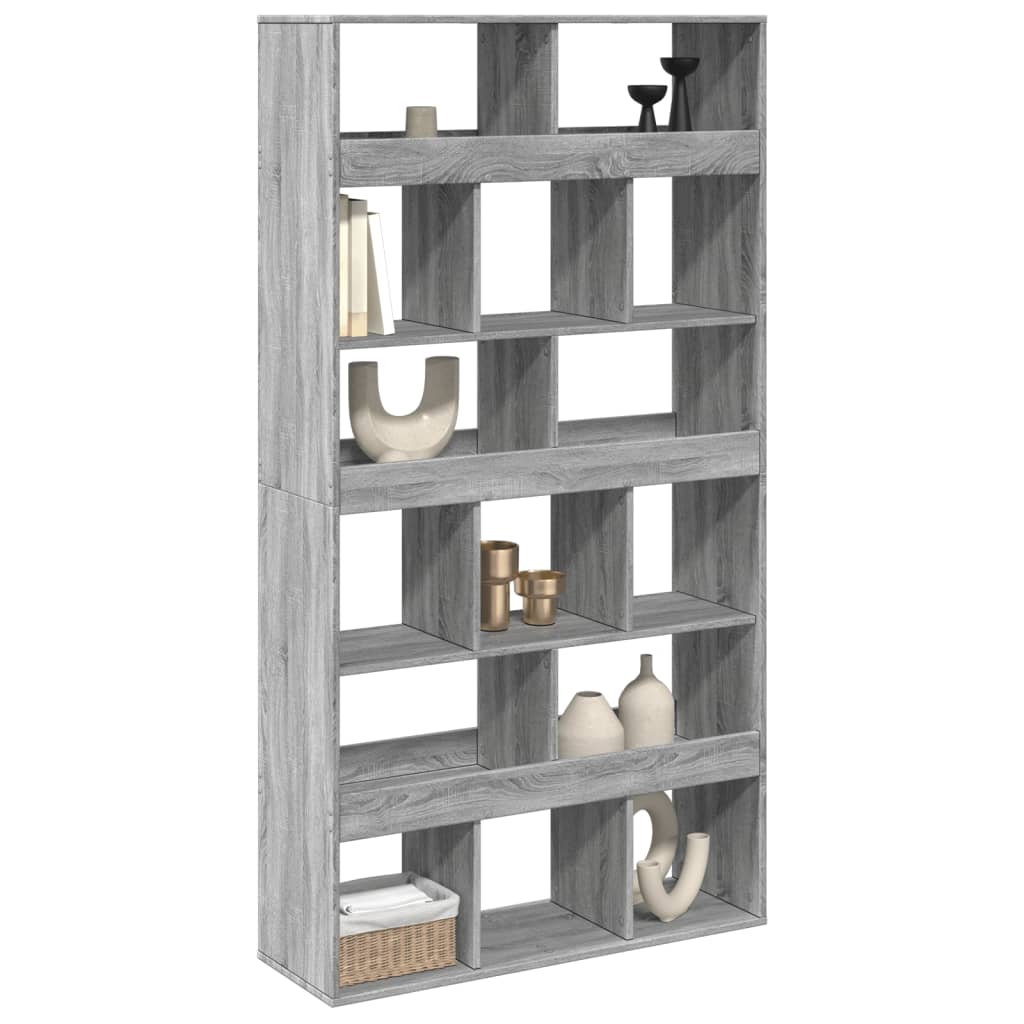Libreria Grigio Sonoma 100x33x187,5 cm in Truciolato | homemem39