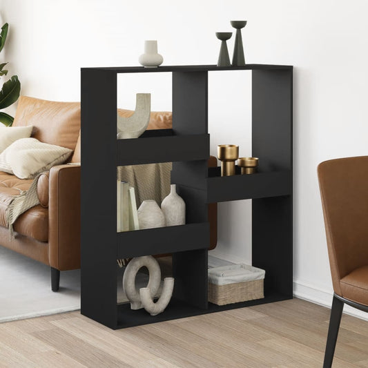 Divisorio Nero 100x33x115 cm in Truciolato | homemem39