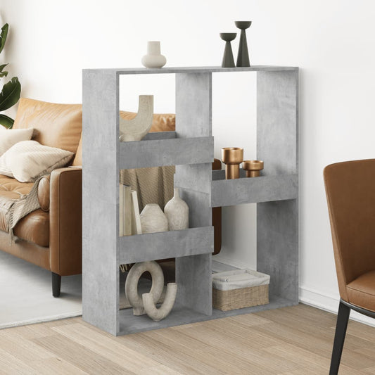 Divisorio Grigio Cemento 100x33x115 cm in Truciolato | homemem39