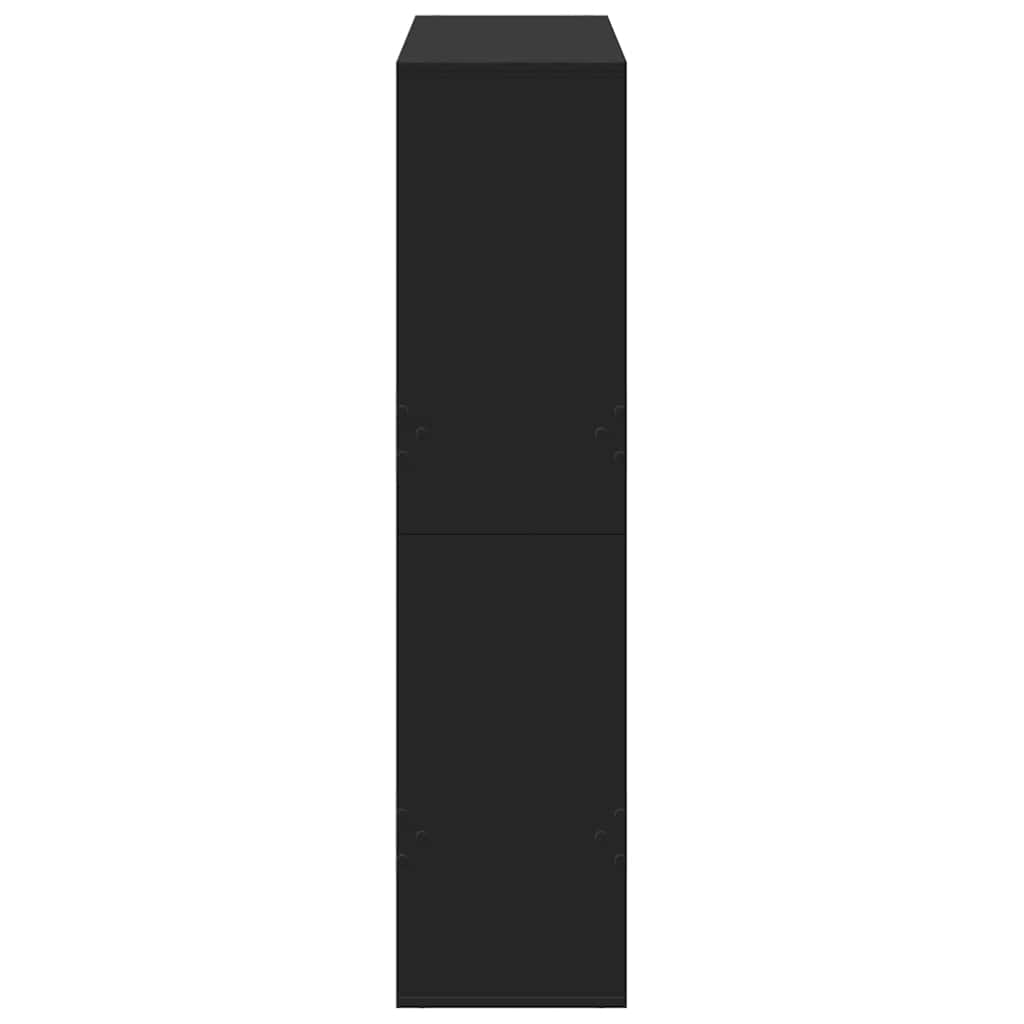 Divisorio Nero 100x33x135 cm in Truciolato | homemem39