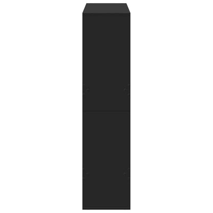 Divisorio Nero 100x33x135 cm in Truciolato | homemem39