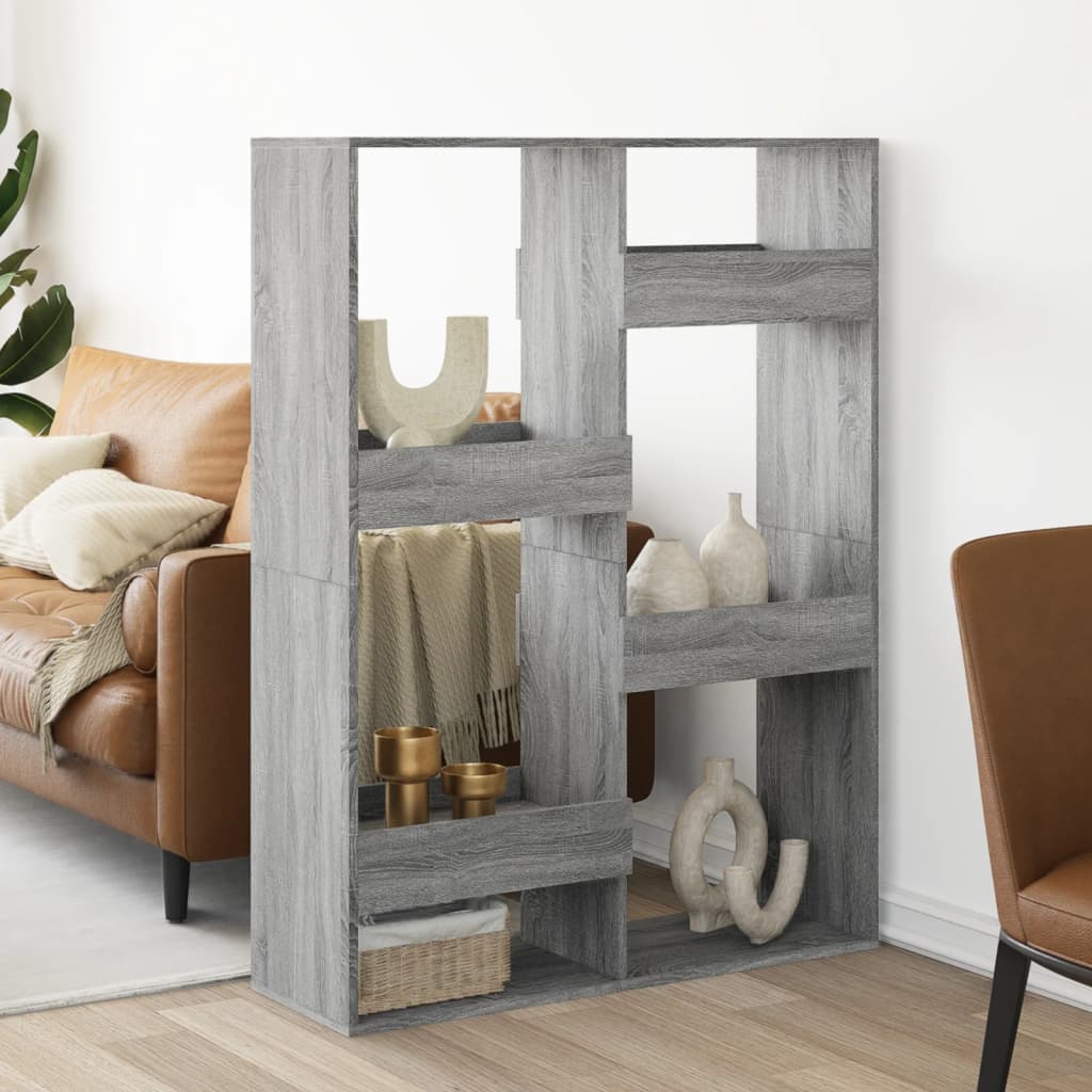 Divisorio Grigio Sonoma 100x33x135 cm in Truciolato | homemem39