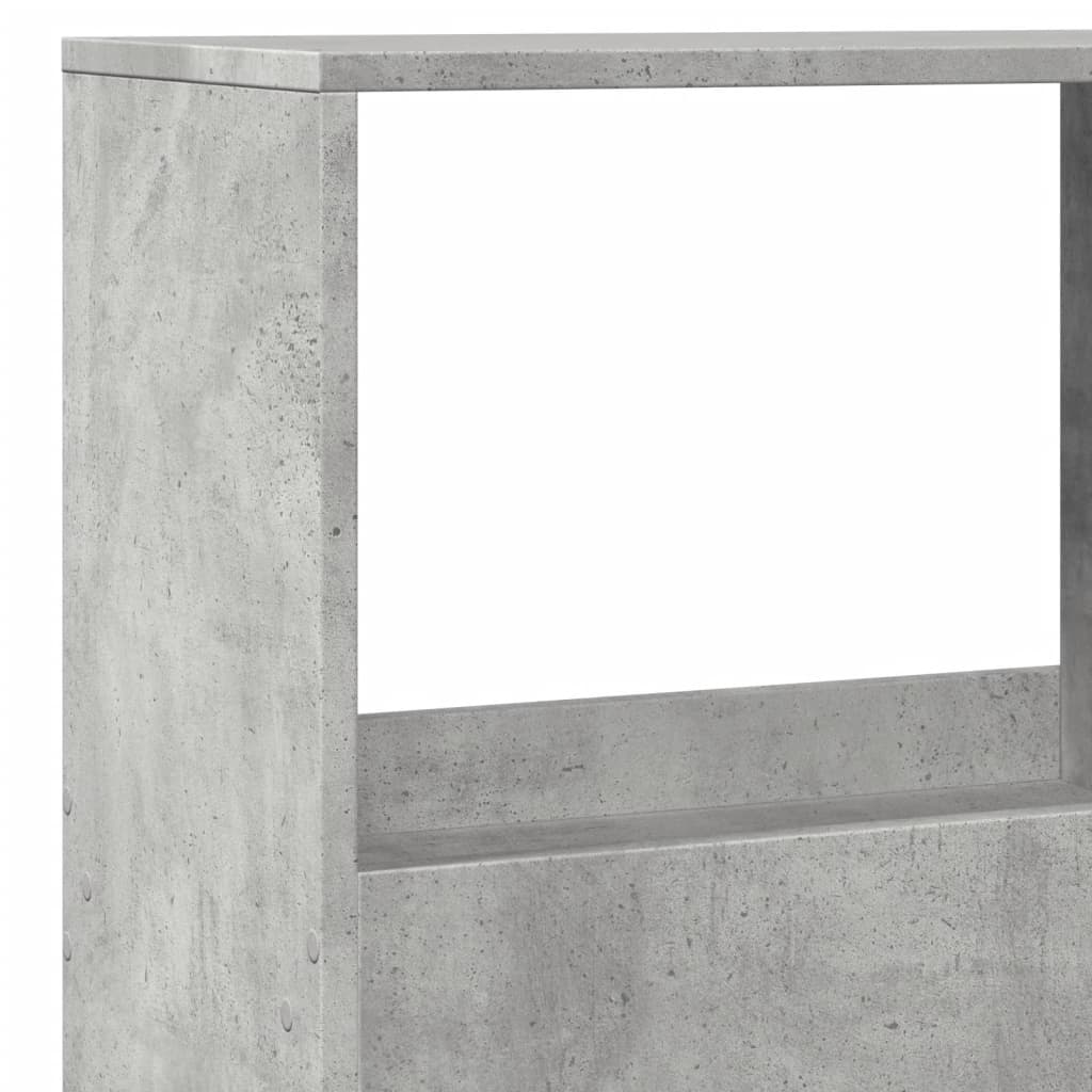 Divisorio Grigio Cemento 100x33x155,5 cm in Truciolato | homemem39