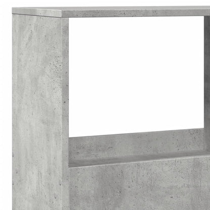 Divisorio Grigio Cemento 100x33x155,5 cm in Truciolato | homemem39