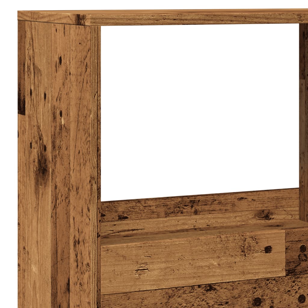 Divisorio Legno Antico 100x33x155,5 cm in Truciolato | homemem39