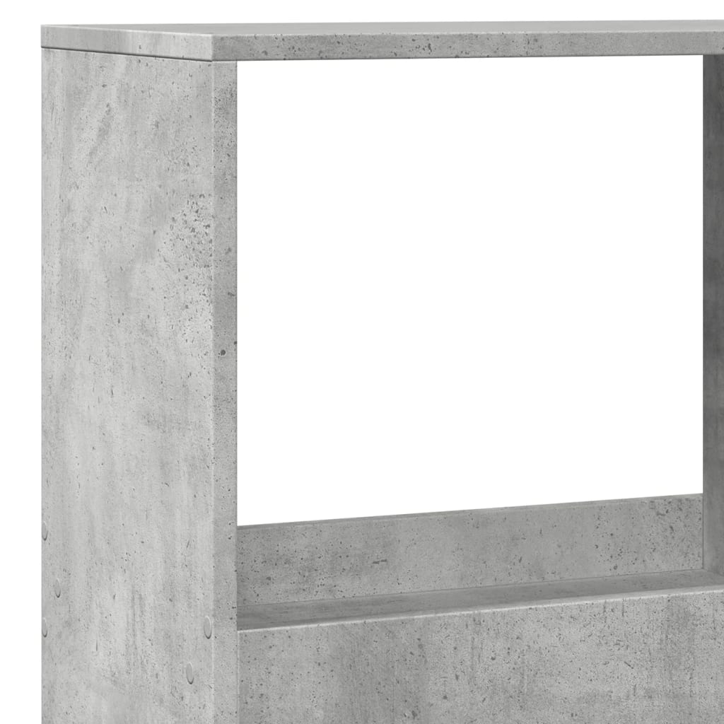 Divisorio Grigio Cemento 100x33x175 cm in Truciolato | homemem39