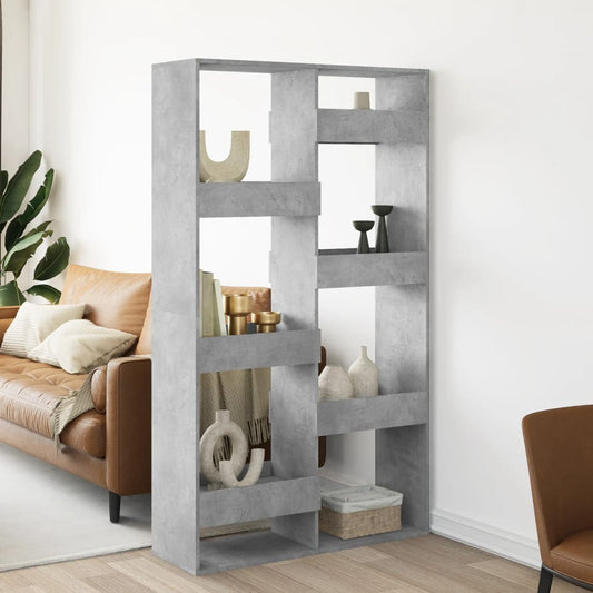 Divisorio Grigio Cemento 100x33x175 cm in Truciolato - homemem39