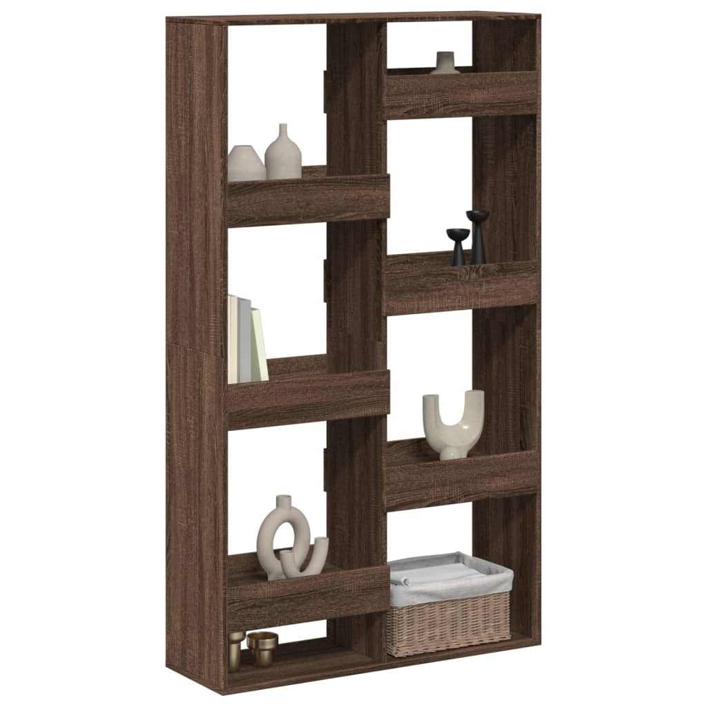 Divisorio Rovere Marrone 100x33x175 cm in Truciolato | homemem39